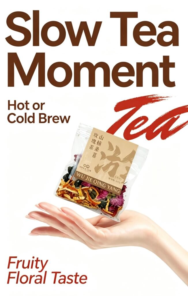 山楂桑葚玫瑰茶